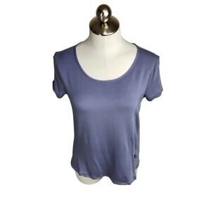 On Running Active-T Breathe Womens Size Small Granite Short Sleeve Shirt T-Shirt